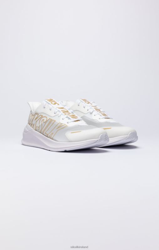 SikSilk Men White Mako Performance Running Trainer XTFJ20 Footwear