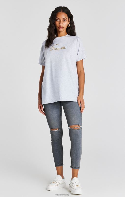 SikSilk Women Blue Wash Distressed Denim Jean XTFJ188 Apparel