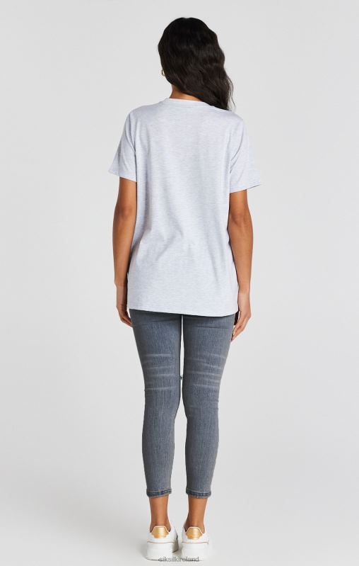 SikSilk Women Blue Wash Distressed Denim Jean XTFJ188 Apparel