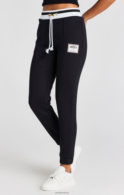 SikSilk Women Black Basketball Track Pant XTFJ168 Apparel