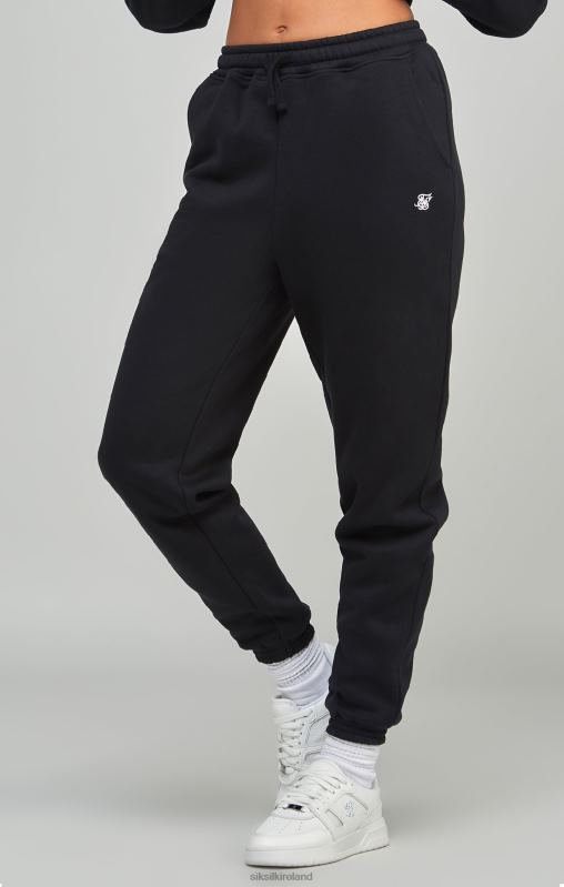 SikSilk Women Black Essential Jogger XTFJ177 Apparel