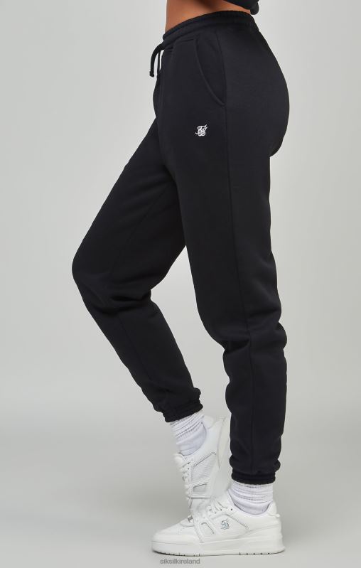 SikSilk Women Black Essential Jogger XTFJ177 Apparel