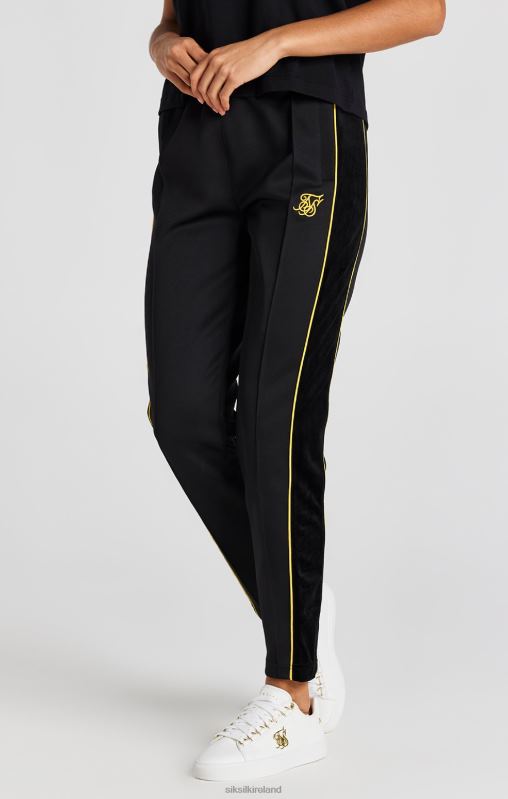 SikSilk Women Black Track Pant XTFJ160 Apparel