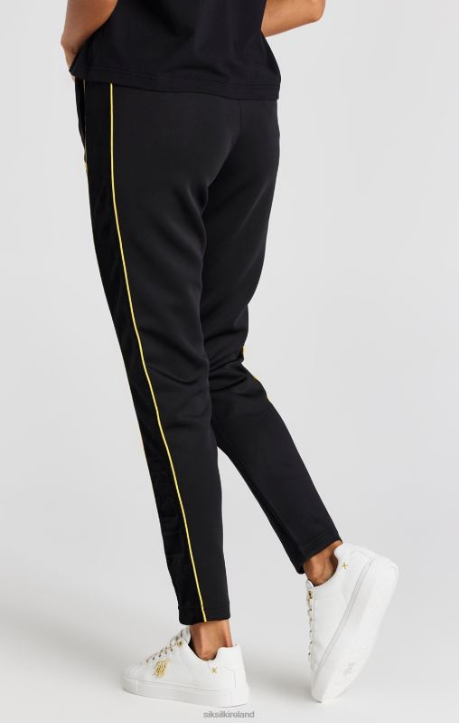 SikSilk Women Black Track Pant XTFJ160 Apparel