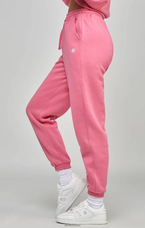 SikSilk Women Pink Essential Jogger XTFJ175 Apparel