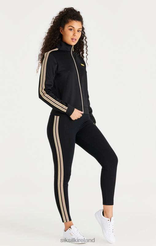 SikSilk Women Black High Waist Legging XTFJ173 Apparel