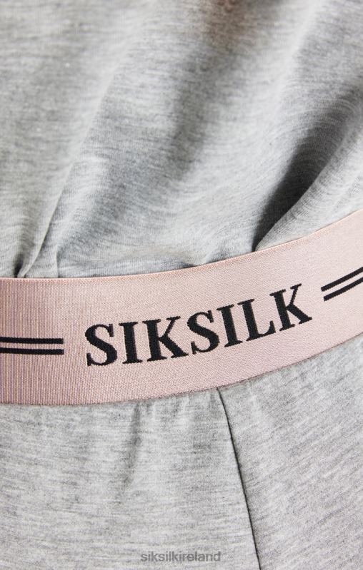 SikSilk Women Grey Marl Track Pant XTFJ186 Apparel