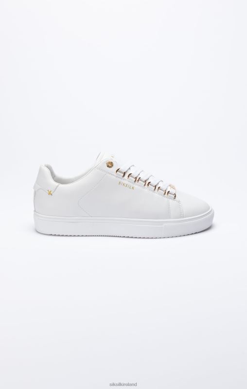 SikSilk Women Barra - White White & Gold XTFJ275 Footwear
