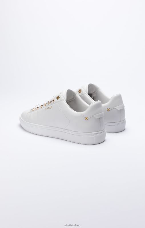 SikSilk Women Barra - White White & Gold XTFJ275 Footwear