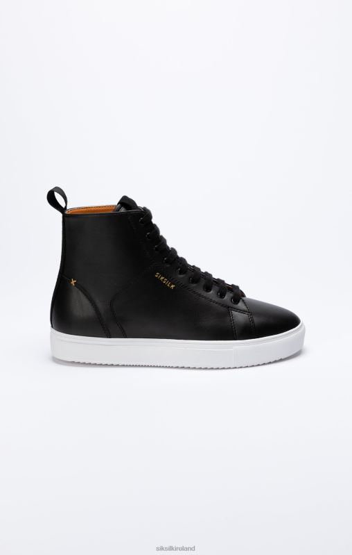 SikSilk Women Black Classic High-Top Trainer XTFJ260 Footwear
