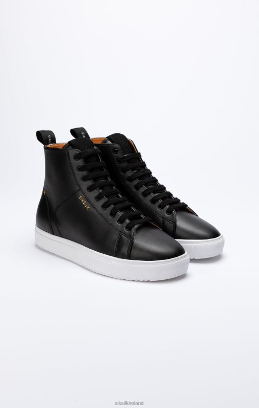 SikSilk Women Black Classic High-Top Trainer XTFJ260 Footwear