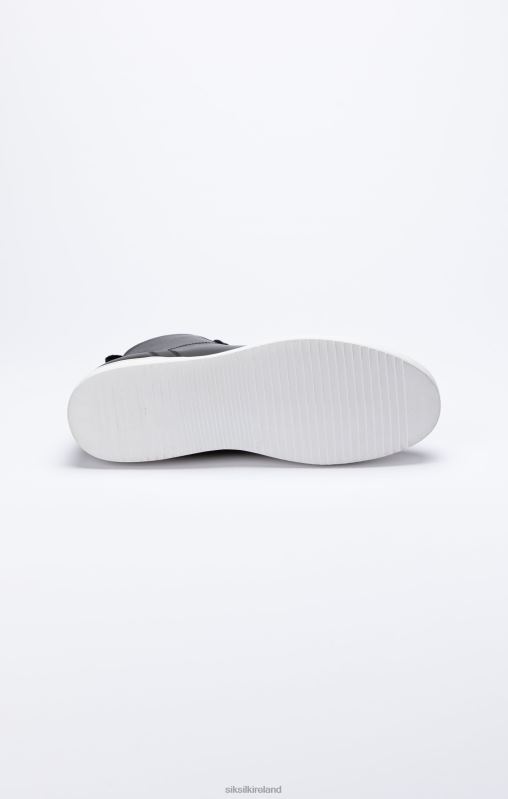 SikSilk Women Black Classic High-Top Trainer XTFJ260 Footwear