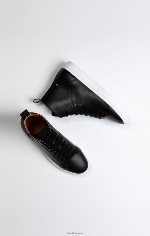 SikSilk Women Black Classic High-Top Trainer XTFJ260 Footwear