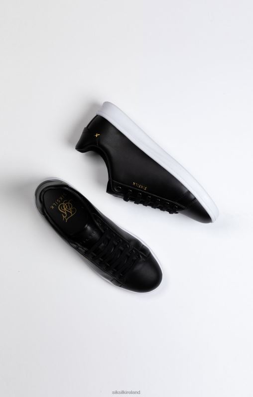 SikSilk Women Black Low-Top Casual Trainer XTFJ256 Footwear