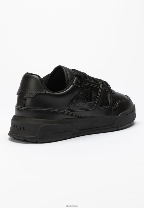 SikSilk Women Black Low Top Court Trainer XTFJ263 Footwear