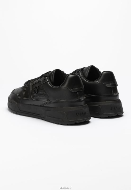 SikSilk Women Black Low Top Court Trainer XTFJ263 Footwear