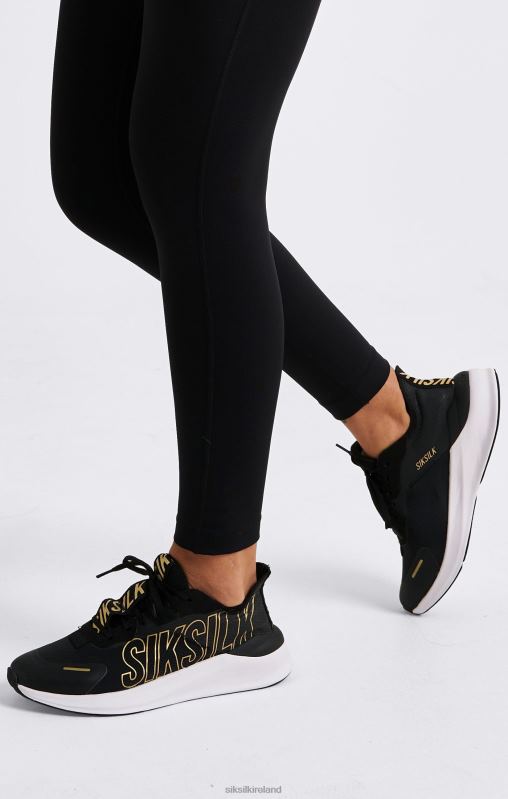 SikSilk Women Black Mako Performance Running Trainer XTFJ258 Footwear