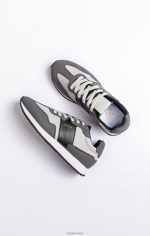 SikSilk Women Black Retro Running Trainer XTFJ273 Footwear