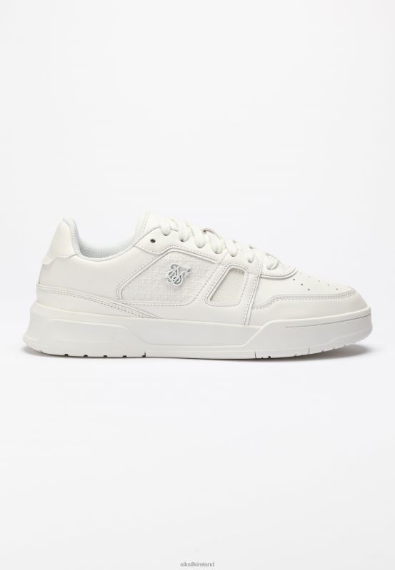 SikSilk Women Off White Low Top Court Trainer XTFJ268 Footwear