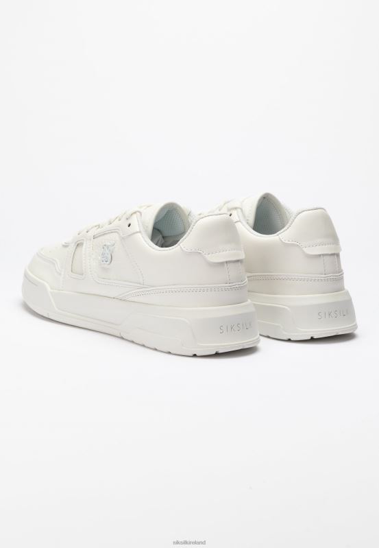 SikSilk Women Off White Low Top Court Trainer XTFJ268 Footwear
