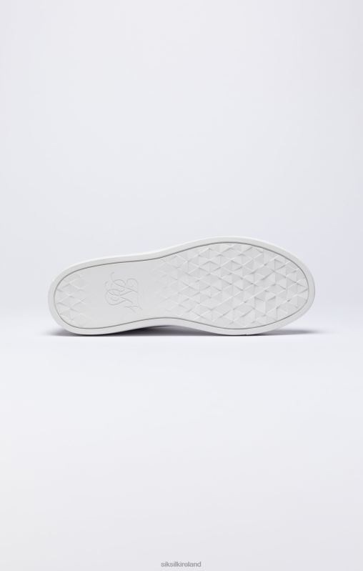 SikSilk Women White Classic High-Top Trainer XTFJ257 Footwear