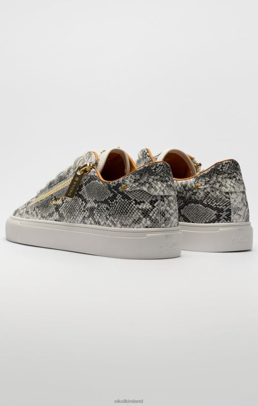 SikSilk Women White Kirkie Snakeskin XTFJ252 Footwear