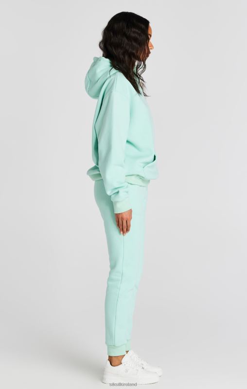 SikSilk Women Mint Deluxe Oversize Hoodie XTFJ164 Apparel