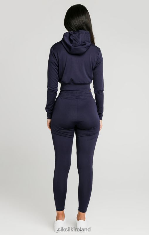 SikSilk Women Navy Essential Track Top XTFJ107 Apparel