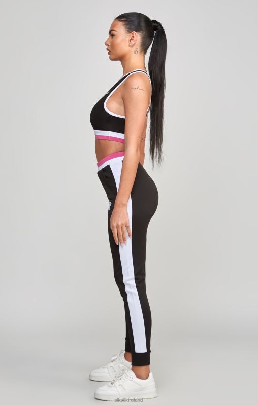 SikSilk Women Black Retro Bralette XTFJ205 Apparel