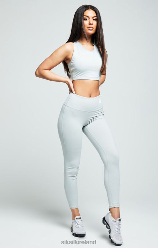 SikSilk Women Grey Essential Gym Bralette XTFJ213 Apparel