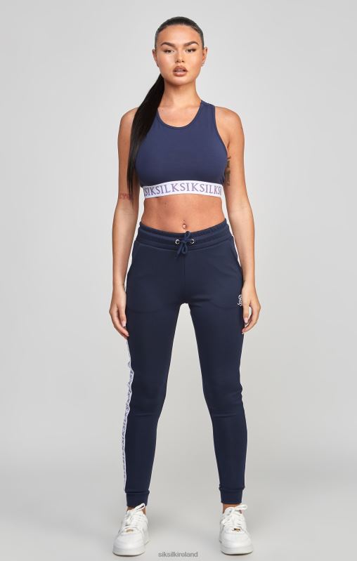 SikSilk Women Navy Tape Bralette XTFJ54 Apparel