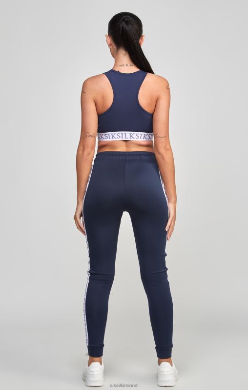 SikSilk Women Navy Tape Bralette XTFJ54 Apparel